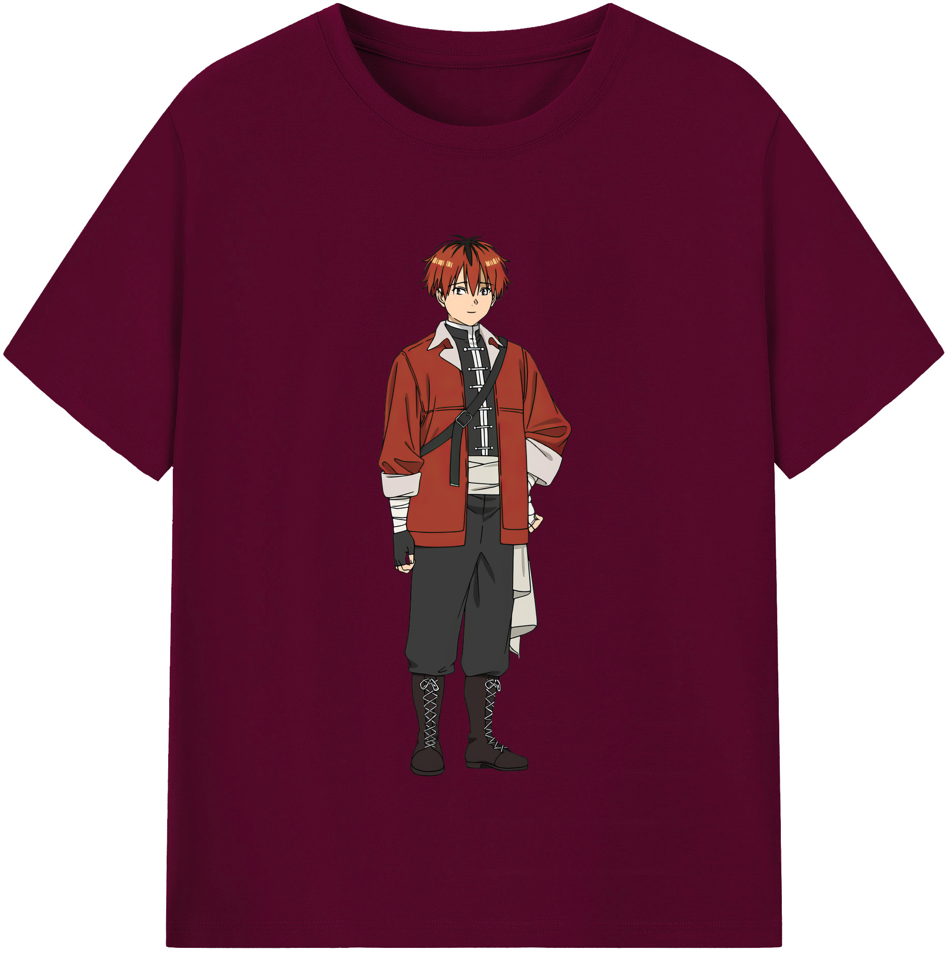 （画像用） 葬送のフリーレン Frieren レディースカジュアルプリントTシャツ（綿100％）